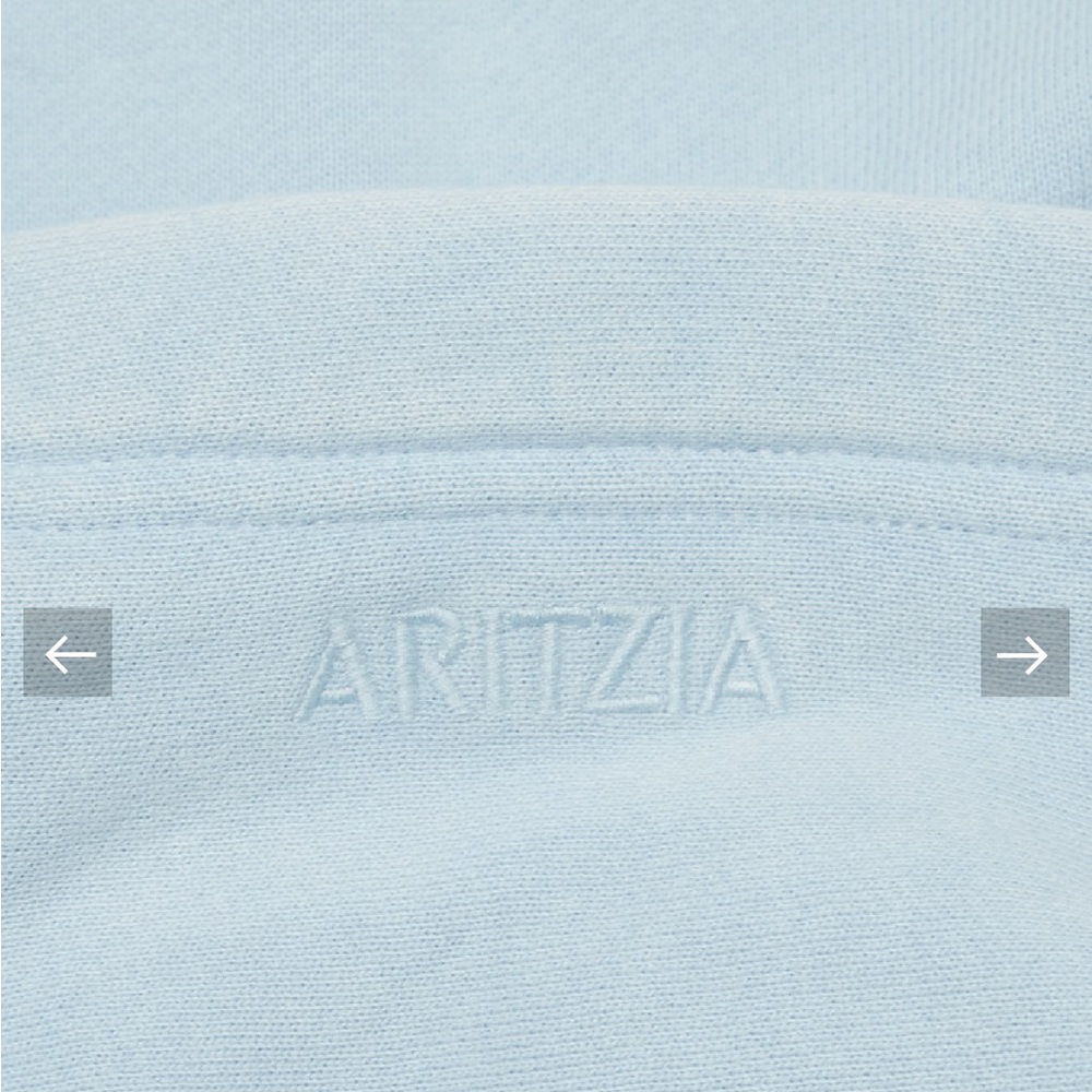 Aritzia Sky Blue Hoodie - Picture 4 of 9
